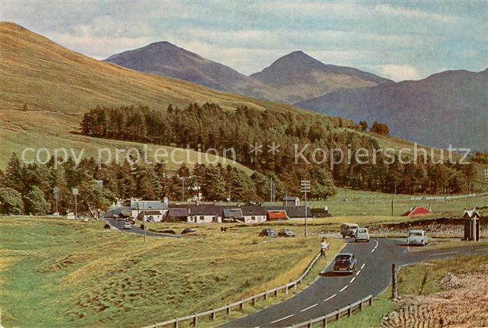 Perthshire Schottland Ben More and Stobinian from Tyndrum crossroads
