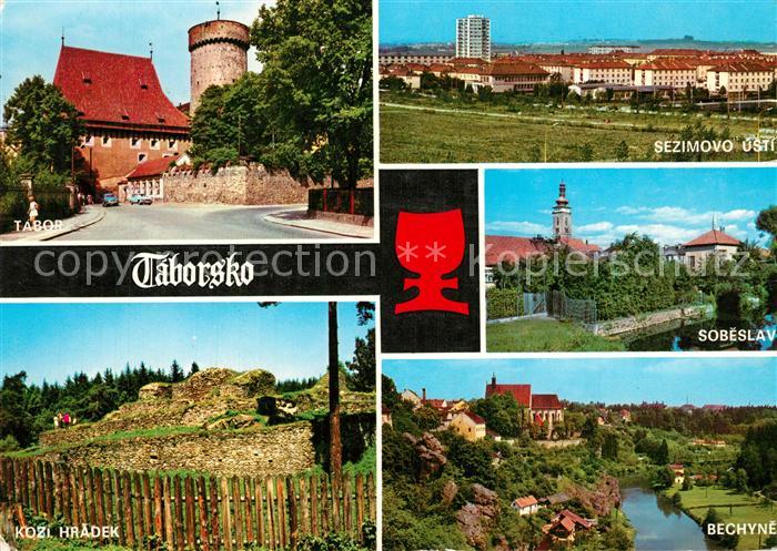 Tabor Czechia und Umgebung Sezimovo Usti Sobeslav Bechyne Kozi Hradek