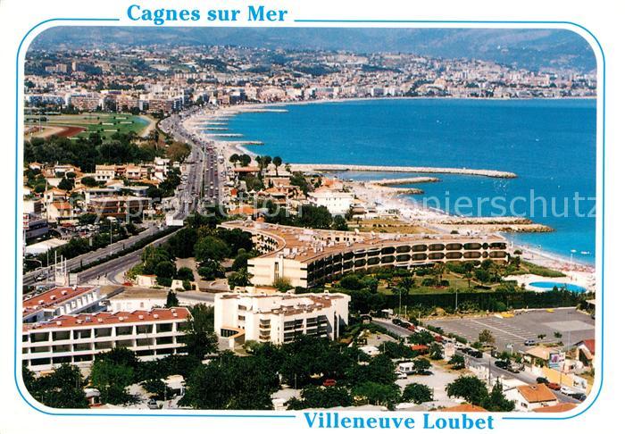 Cagnes-sur-Mer La Baie des Anges vue aérienne