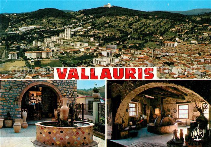 Vallauris Vue aérienne Centre Mondial de la Poterie