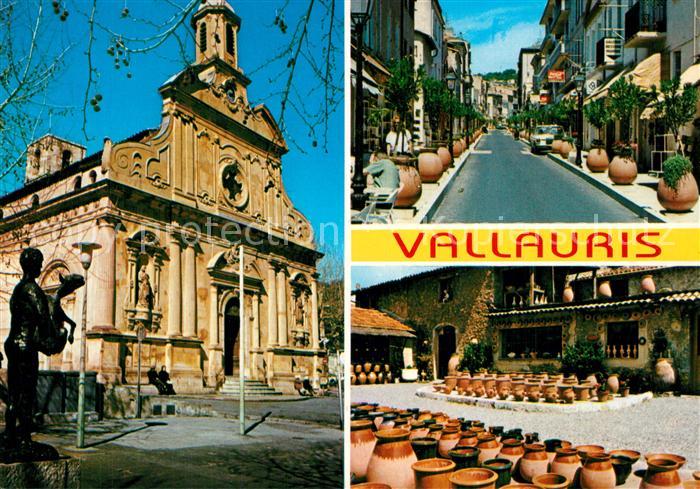 Vallauris Centre mondial de Poteries et de Céramiques d Art Eglise Statue l Homm