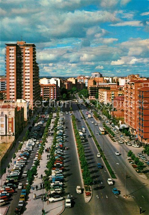 Valladolid Paseo de Zorrilla y Casa de las Mercedes