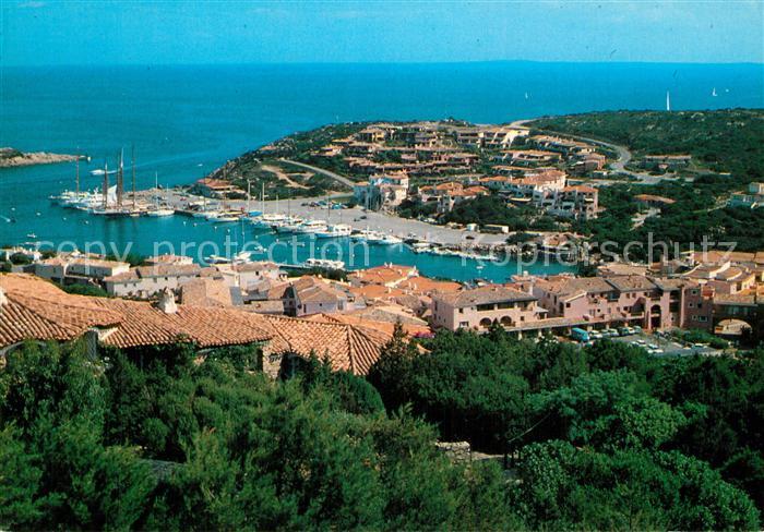 Porto Cervo Panorama Costa Smeralda Hafen