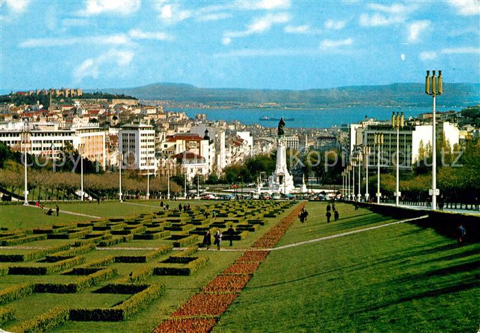 Lisboa Parque Eduardo VII Jardim Monumento
