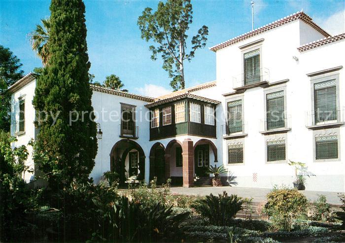 Madeira Portugal Quinta das Cruzes Museu Fachada principal do Edificio