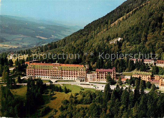 Semmering Niederoesterreich Hotel Panhans Fliegeraufnahme