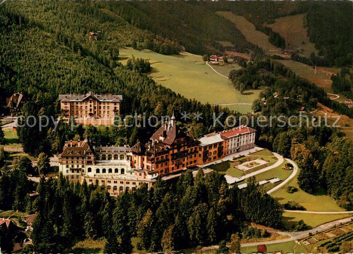 Semmering Niederoesterreich Suedbahnhotel Fliegeraufnahme