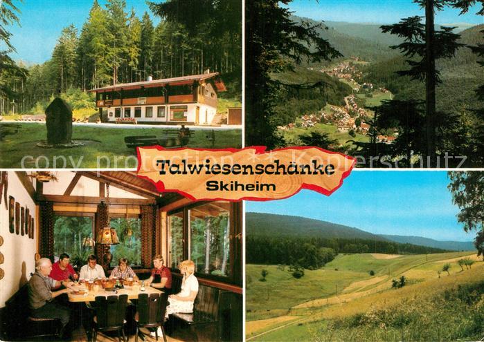 Bad Herrenalb Talwiesen Schaenke Skiheim