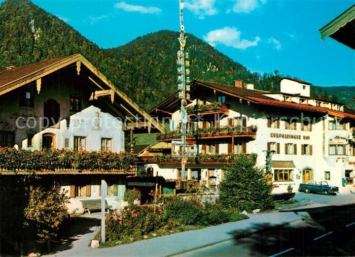 Ruhpolding Am Dorfbrunnen