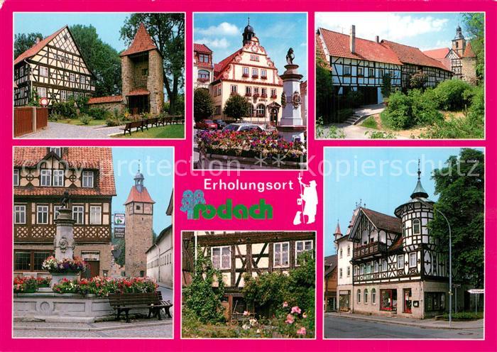 Rodach Bad Altstadt Motive