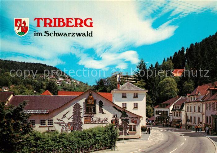 Triberg Schwarzwald Ortspartie