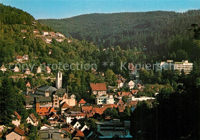 Triberg Schwarzwald Panorama