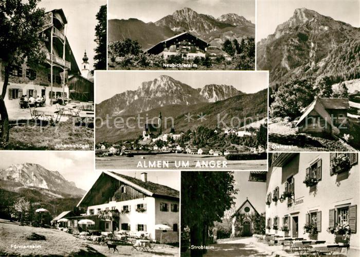 Anger Bad Reichenhall mit Almen am Hochstaufen und Hoegl