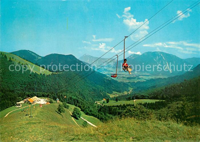 Ruhpolding Steinbergalm mit Sessellift