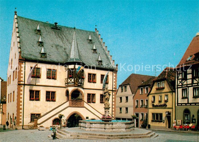 Volkach Rathaus am Marktplatz
