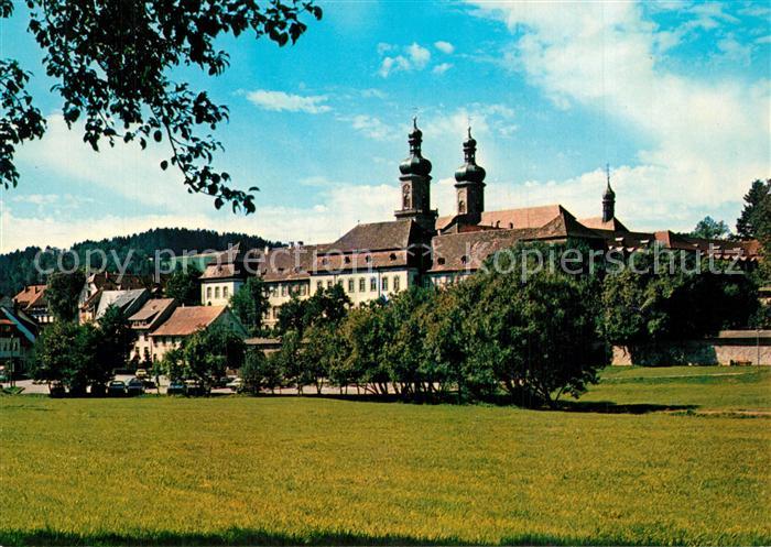 St Peter Schwarzwald Kloster mit Barockkirche St Peter