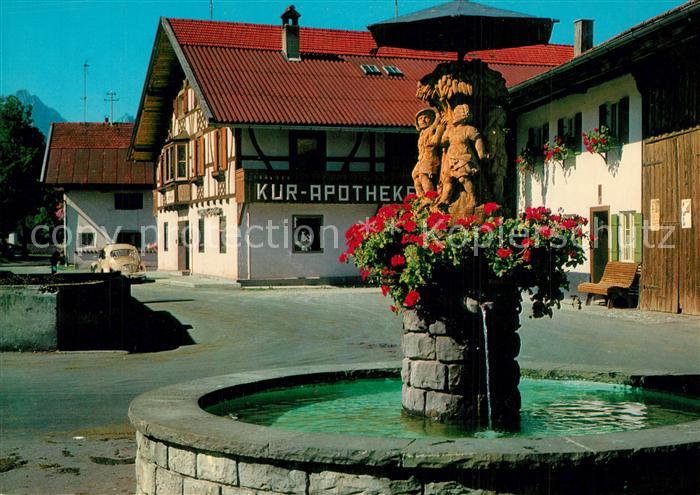 Schwangau Brunnen Kur Apotheke
