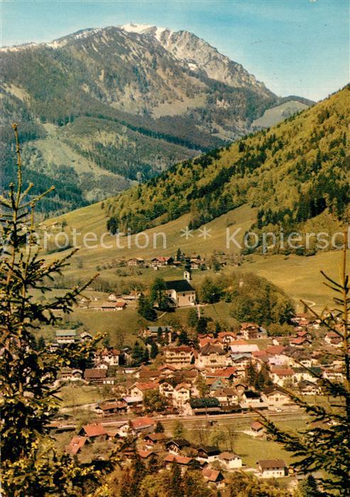 Ruhpolding Panorama mit Hochfelln
