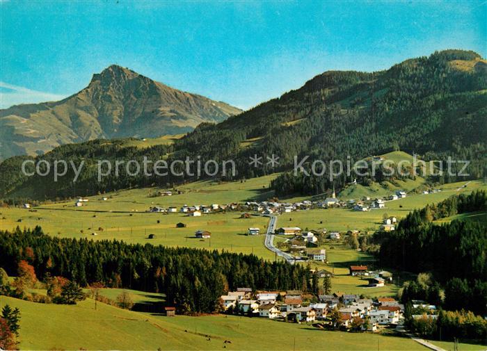 Ellmau Tirol mit Kitzbueheler Horn