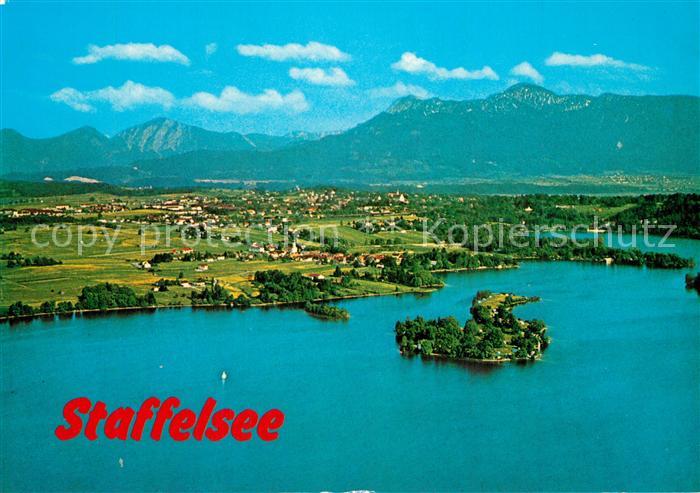 Murnau Staffelsee mit Seehausen Ohstadt Jochberg Herzogstand und Heimgarten