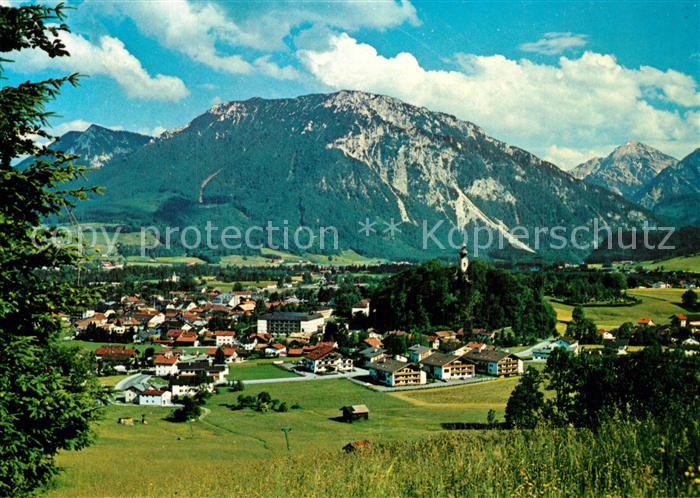 Ruhpolding mit Rauschberg und Sonntagshorn