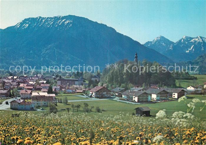 Ruhpolding mit Rauschberg und Sonntagshorn