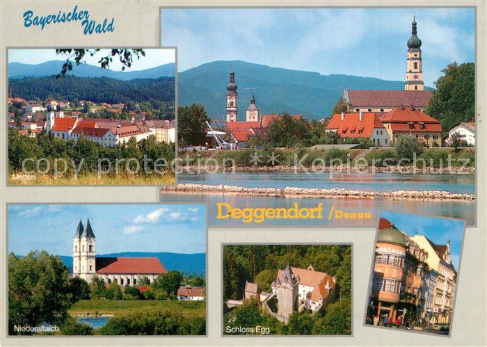 Deggendorf Donau Metten Niederaltaich Schloss Egg Kirche