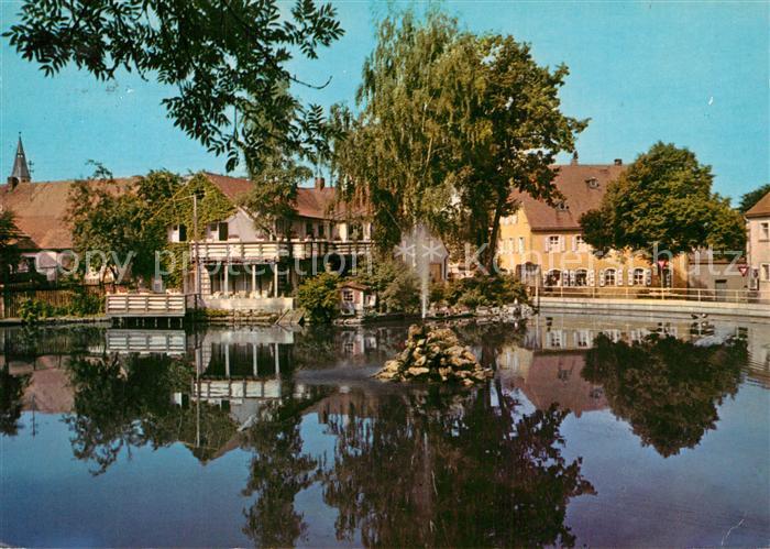 Pleystein Partie am Weiher