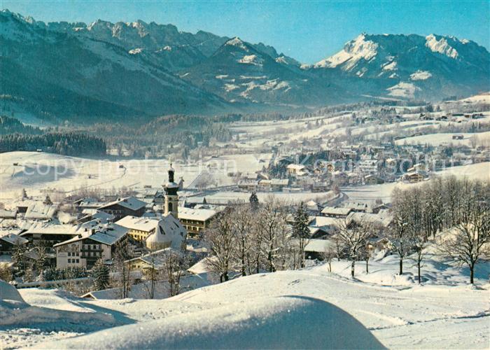 Reit Winkl mit Wilden und Zahmen Kaiser