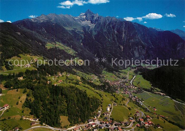 Oetz Fliegeraufnahme mit Au und Schlatt
