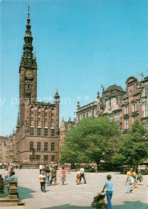 Gdansk Ratusz Glownego Miasta obecnie Muzeum Historii Miasta Gdanske