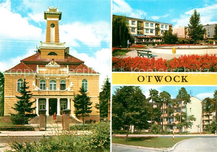 Otwock Ratusz Plac Dwudziestolecia Fragment osiedlo