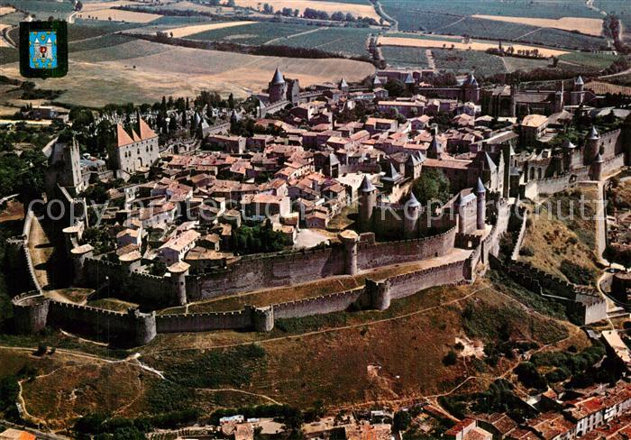 Carcassonne Vue aerienne