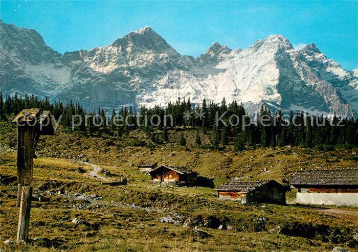 Karwendel Ladiz-Alm Rast-H?tte Eng-Alm Kaltwasserkarspitze