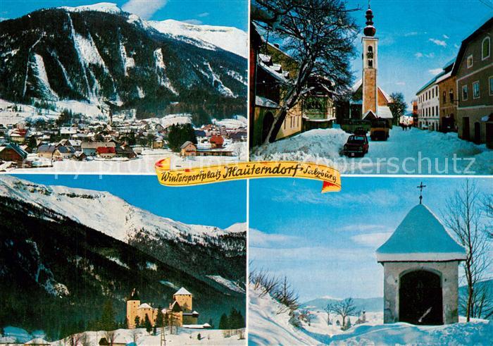 Mauterndorf Grosseck Marktplatz Schloss Evangelikreuz