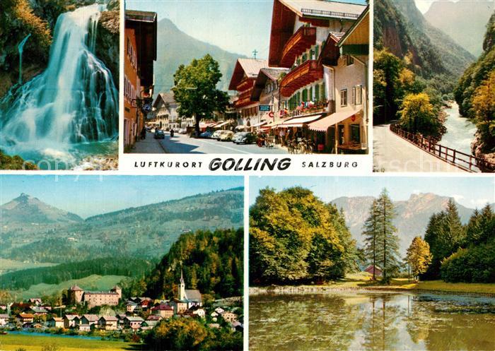 Golling Salzach Wasserfall Pass Lueg Schmittenstein Egelsee