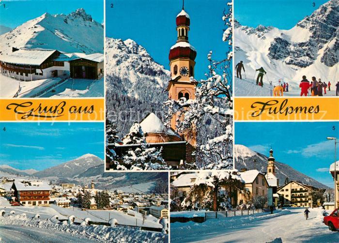 Fulpmes Tirol Panoramarestaurant Kreuzjoch Skizentrum Schlickeralm Pfarrkirche