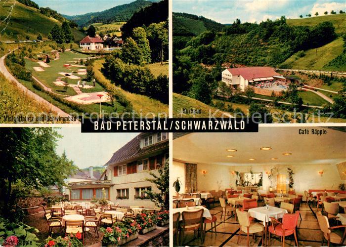 Bad Peterstal-Griesbach Cafe R?pple Minigolfplatz Schwimmbad