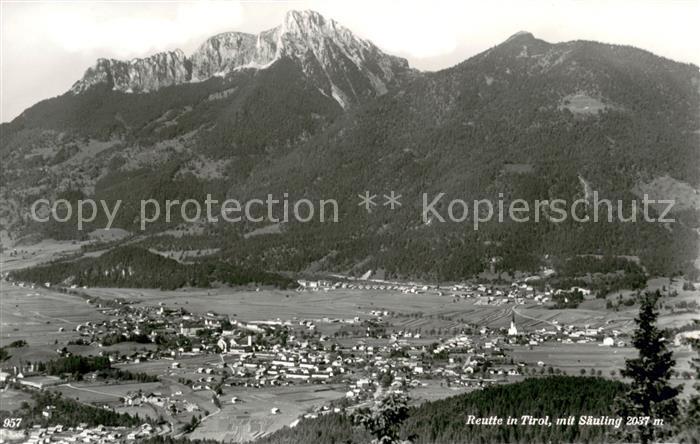 Reutte Tirol mit Saeuling