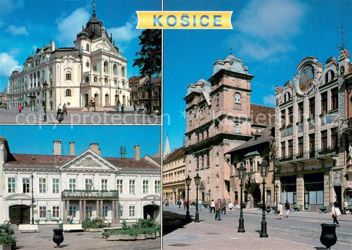 Kassa Kosice Kaschau Slovakia Statne divadlo postavene Dessewlfyho palac Univerz