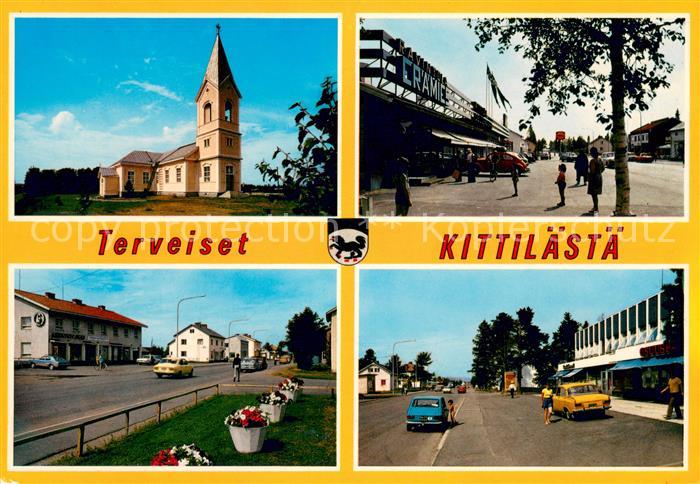Kittilae Finnland Kirche Teilansichten