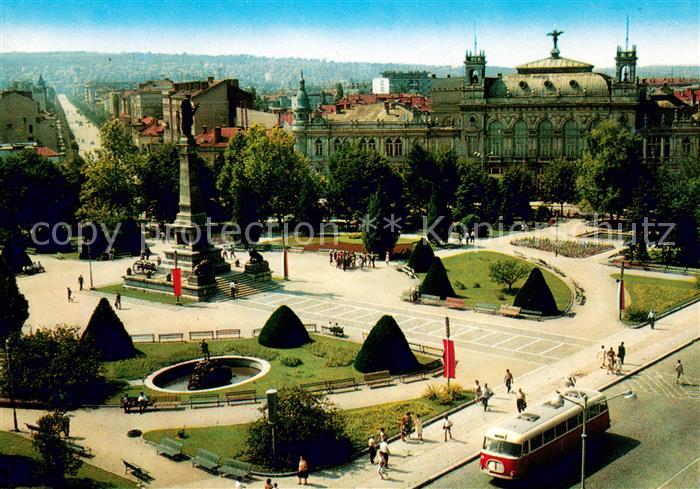 Russe Rousse Pyce Denkmal der Freiheit und Staatstheater