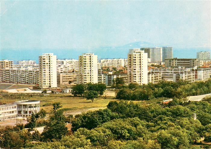 Burgas Haeuserbloecke Talbuchin und Isgrev