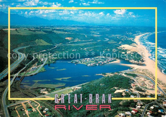 Suedafrika Southafrica RSA Great-Brak River Fliegeraufnahme
