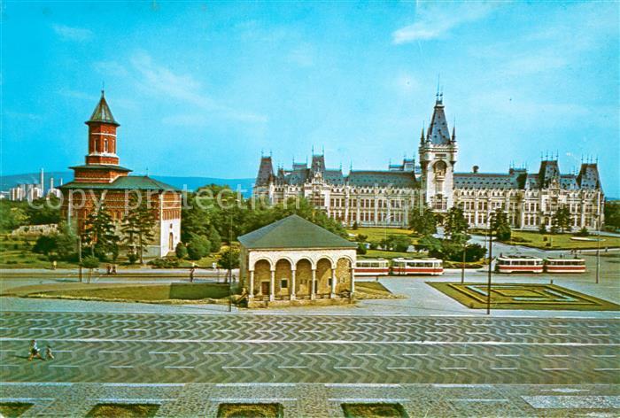 Iasi Palatul culturii Casa Dosoftei si biserica Sf Nicolae Domnesc