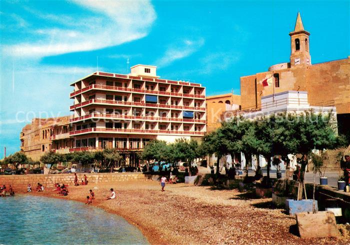 Marsalforn Bay a popular seaside resort