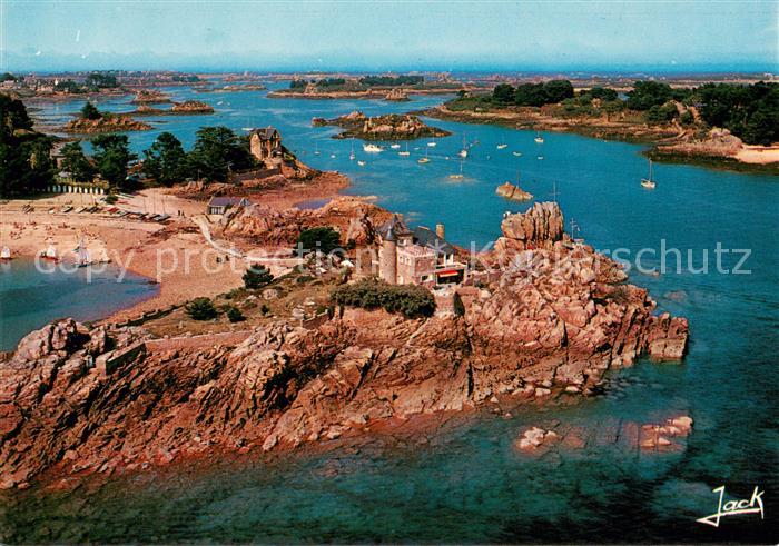 Ile-de-Brehat La pointe de Guerzido la plage et le ch