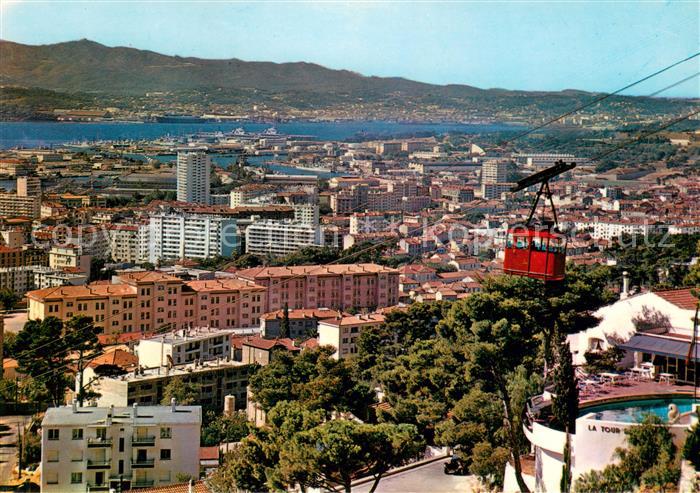 Toulon Var Vue generale et la piscine de la Tour B