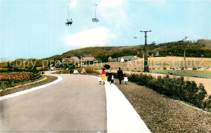 Westouter Zetelbaan tussen Zwart-en Rodeberg Télésiège Mont Noir