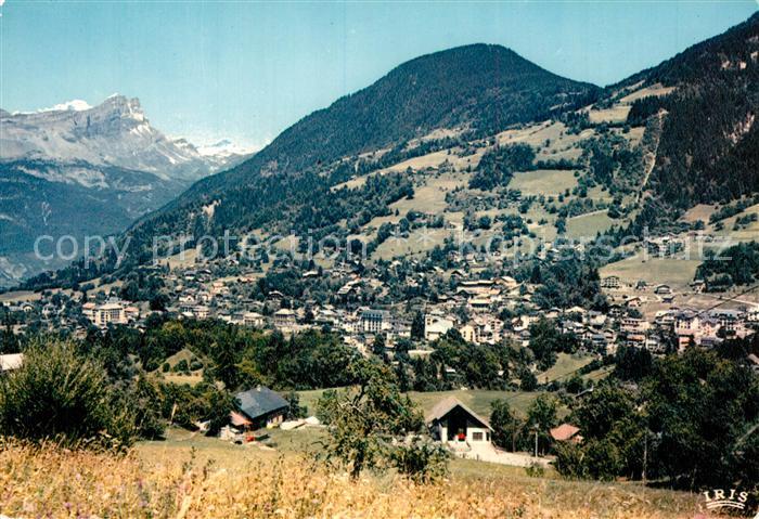 Saint-Gervais-les-Bains Vue Generale les Fiz et Tête Noire Alpes